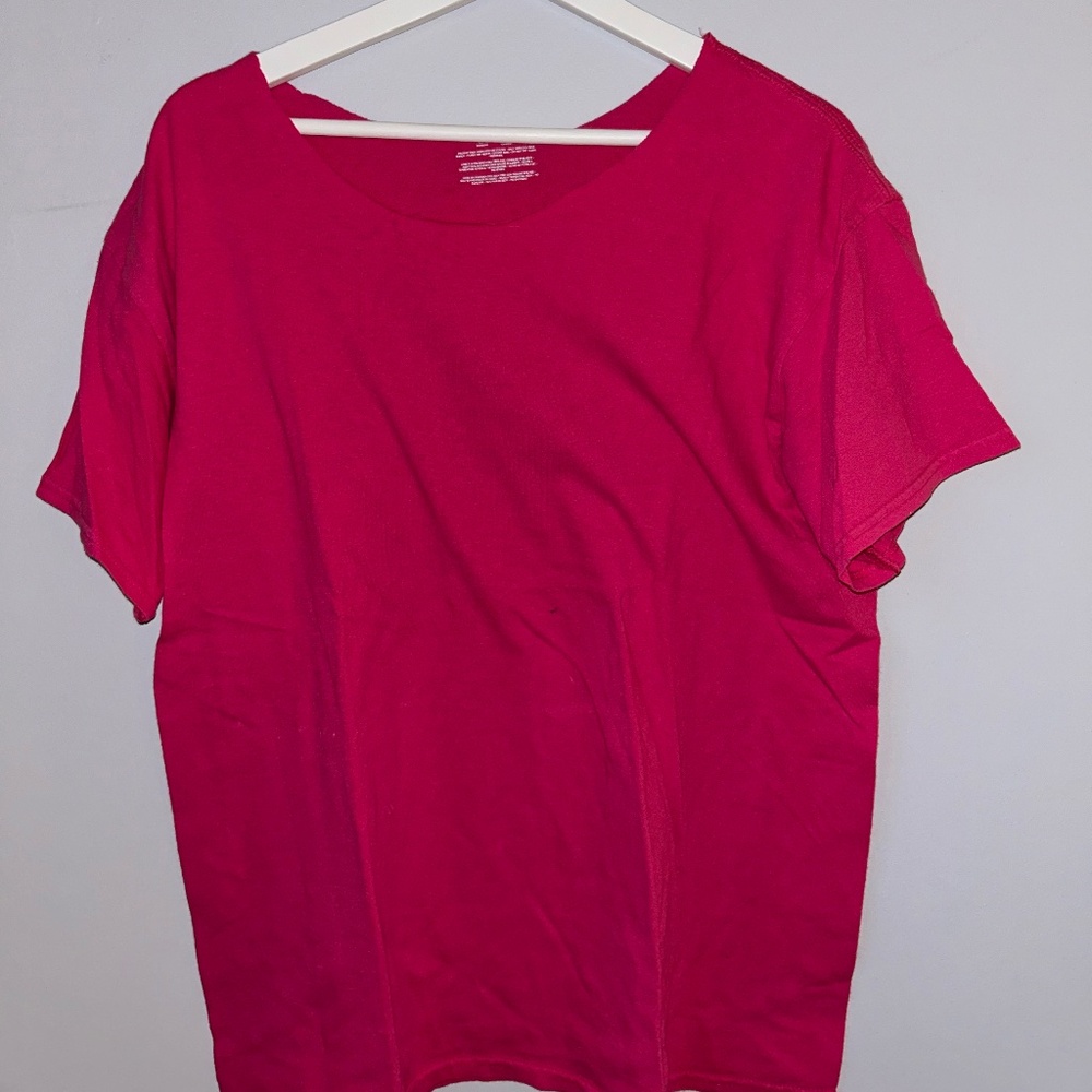 Oversized Unisex Pink T-Shirt